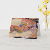 Gustav Klimt - Wasserläufe II Karte (Gelbe Blume)