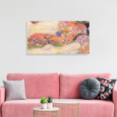 Gustav Klimt Wasserläufe II Leinwanddruck (Insitu (Wohnzimmer))