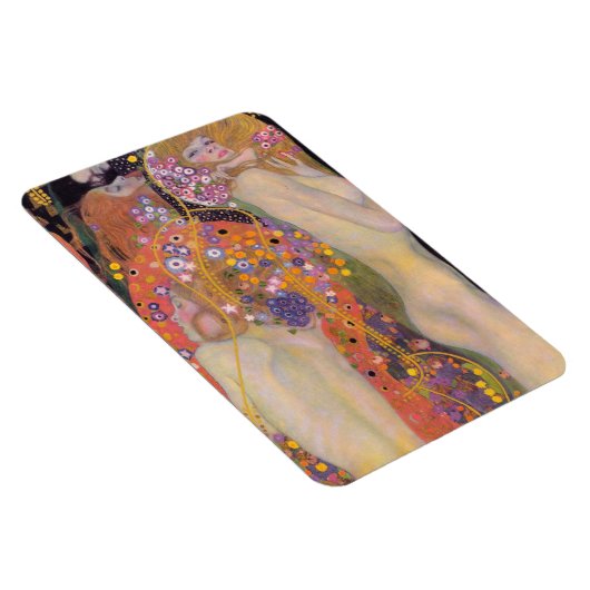 Gustav Klimt - Wasserläufe II Magnet (Rechte Seite)
