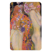 Gustav Klimt - Wasserläufe II Magnet (Vertikal)