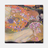 Gustav Klimt - Wasserläufe II Magnet (Vorne)