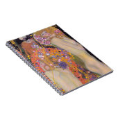 Gustav Klimt - Wasserläufe II Notizblock (Rechte Seite)