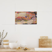 Gustav Klimt Wasserläufe II Poster (Küche)
