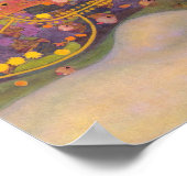 Gustav Klimt - Wasserläufe II Poster (Ecke)