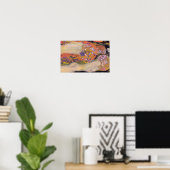 Gustav Klimt - Wasserläufe II Poster (Heimbüro)