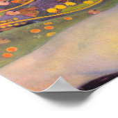 Gustav Klimt - Wasserläufe II Poster (Ecke)