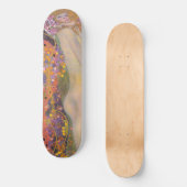 Gustav Klimt - Wasserläufe II Skateboard (Vorderseite)