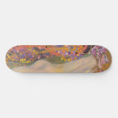 Gustav Klimt - Wasserläufe II Skateboard (Horizontal)