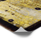 Gustav Klimt - Wasserschlangen Freundinnen Poster (Ecke)