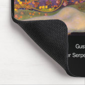 Gustav Klimt , "Wasserschlangen II (Freundinnen)" Mousepad (Ecke)