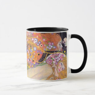 Gustav Klimt Wasserschlangen Kunstbecher Tasse