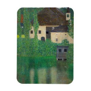 Gustav Klimt - Wasserschloss Magnet