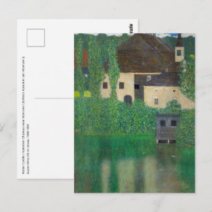 Gustav Klimt - Wasserschloss Postkarte