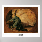 Gustav Klimt Zedign Art Poster #11 (Vorne)