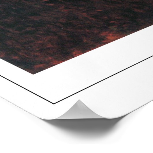 Gustav Klimt Zedign Art Poster #119 (Ecke)