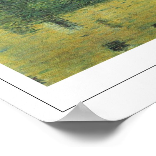 Gustav Klimt Zedign Art Poster #132 (Ecke)