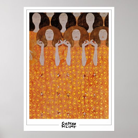 Gustav Klimt Zedign Art Poster #174 (Vorne)