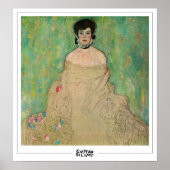 Gustav Klimt Zedign Art Poster #186 (Vorne)