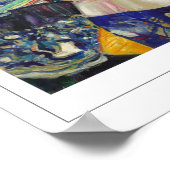 Gustav Klimt Zedign Art Poster #2 (Ecke)