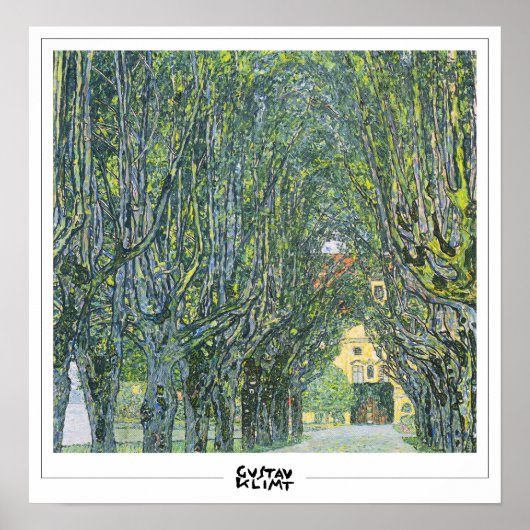 Gustav Klimt Zedign Art Poster #21 (Vorne)