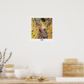 Gustav Klimt Zedign Art Poster #22 (Küche)