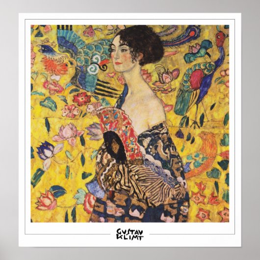 Gustav Klimt Zedign Art Poster #22 (Vorne)