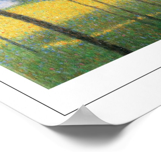 Gustav Klimt Zedign Art Poster #244 (Ecke)