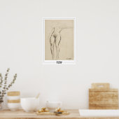 Gustav Klimt Zedign Art Poster #263 (Küche)