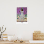 Gustav Klimt Zedign Art Poster #284 (Küche)