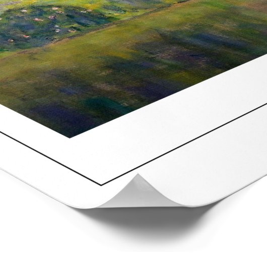 Gustav Klimt Zedign Art Poster #292 (Ecke)