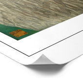 Gustav Klimt Zedign Art Poster #322 (Ecke)