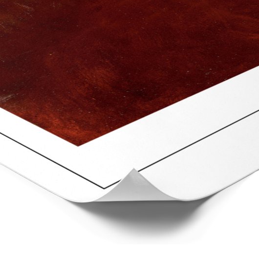 Gustav Klimt Zedign Art Poster #473 (Ecke)