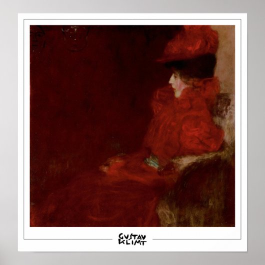 Gustav Klimt Zedign Art Poster #473 (Vorne)