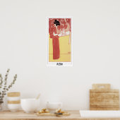 Gustav Klimt Zedign Art Poster #48 (Küche)