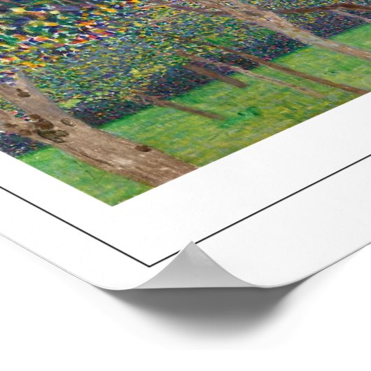 Gustav Klimt Zedign Art Poster #527 (Ecke)