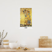 Gustav Klimt Zedign Art Poster #530 (Küche)
