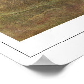 Gustav Klimt Zedign Art Poster #562 (Ecke)