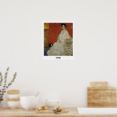 Gustav Klimt Zedign Art Poster #58 (Küche)