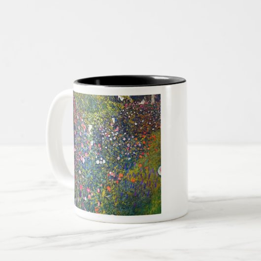 Gustav Klimt Zweifarbige Tasse (Vorderseite Links)