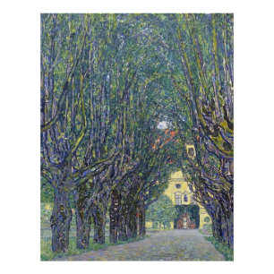 Gustav Klimts Allee im Kammer Gemälde. Fotodruck