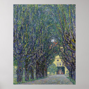 Gustav Klimts Allee im Kammer Gemälde. Poster