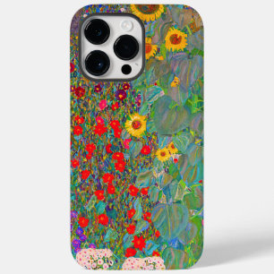 Gustav Klimts Bauerngarten mit Sonnenblumen Case-Mate iPhone 14 Pro Max Hülle