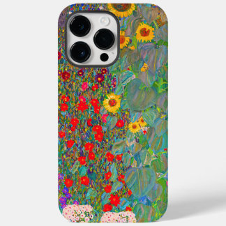 Gustav Klimts Bauerngarten mit Sonnenblumen Case-Mate iPhone 14 Pro Max Hülle