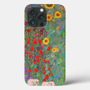 Gustav Klimts Bauerngarten mit Sonnenblumen Case-Mate iPhone Hülle