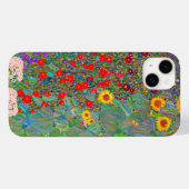 Gustav Klimts Bauerngarten mit Sonnenblumen Case-Mate iPhone Hülle (Rückseite (Horizontal))