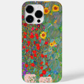 Gustav Klimts Bauerngarten mit Sonnenblumen Case-Mate iPhone Hülle (Rückseite)