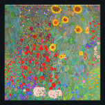 Gustav Klimts Bauerngarten mit Sonnenblumen Fotodruck<br><div class="desc">Gustav Klimts Bauerngarten mit Sonnenblumen Foto Print.</div>
