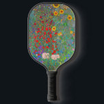 Gustav Klimts Bauerngarten mit Sonnenblumen Pickleball Schläger<br><div class="desc">Gustav Klimts Bauerngarten mit Sonnenblumen Pickleball Paddle.</div>