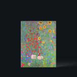 Gustav Klimts Bauerngarten mit Sonnenblumen Postkarte<br><div class="desc">Gustav Klimts Bauerngarten mit Sonnenblumen Postkarte.</div>