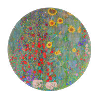 Gustav Klimts Bauerngarten mit Sonnenblumen